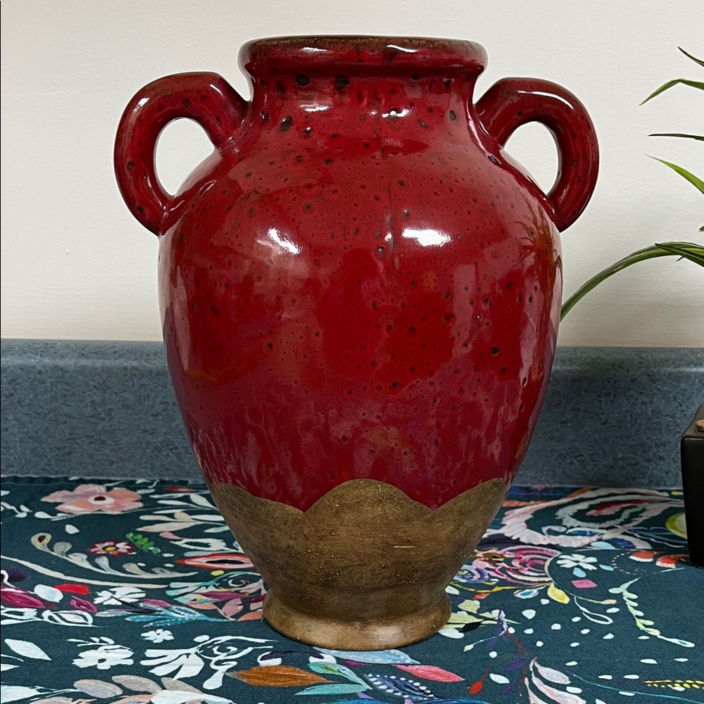 Retired Southern Living at Home Verona Olive Jar Willow House- Preowned